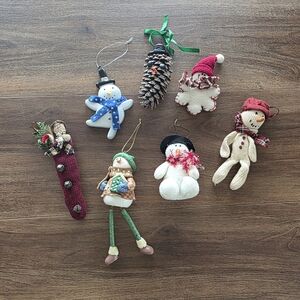 ☃️Lot of Snowman Christmas Ornaments☃️